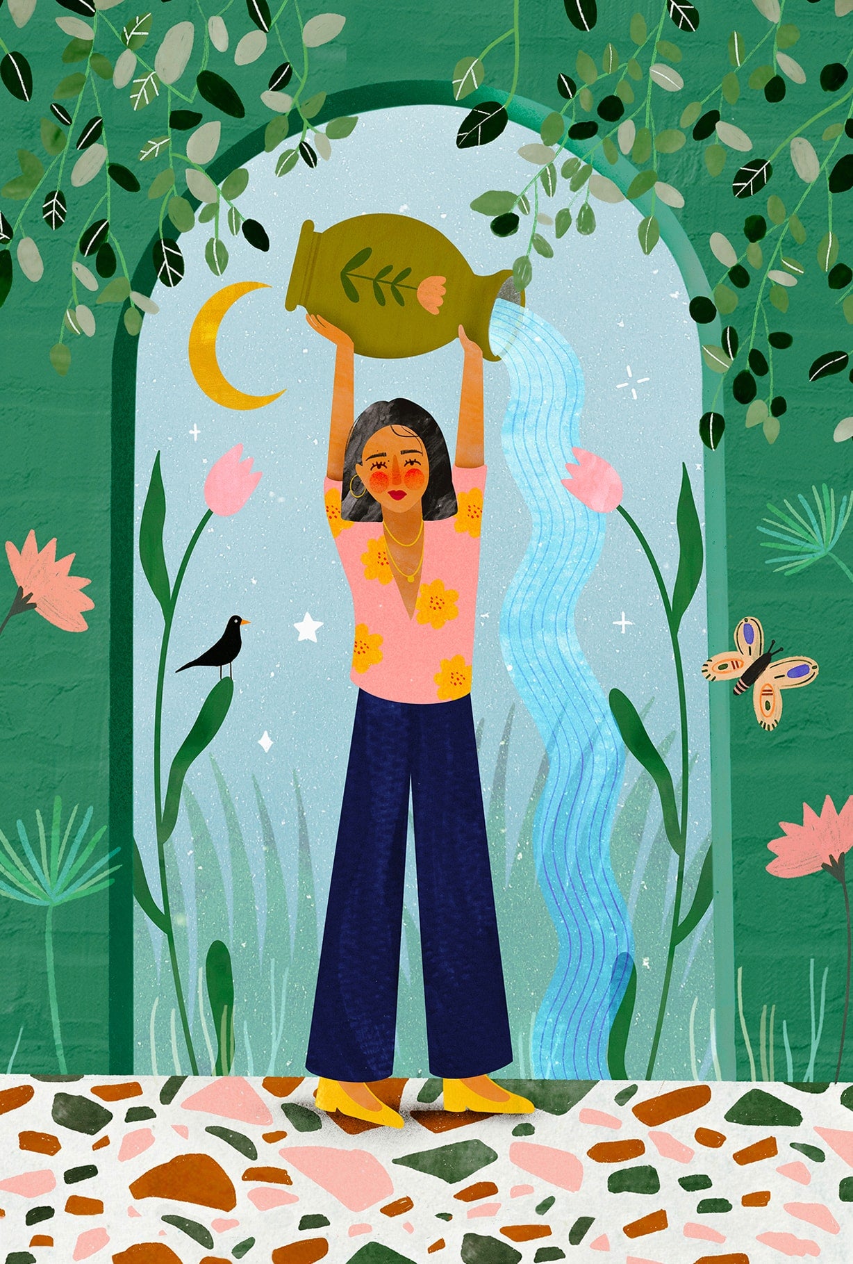 Illustration astro | Verseau