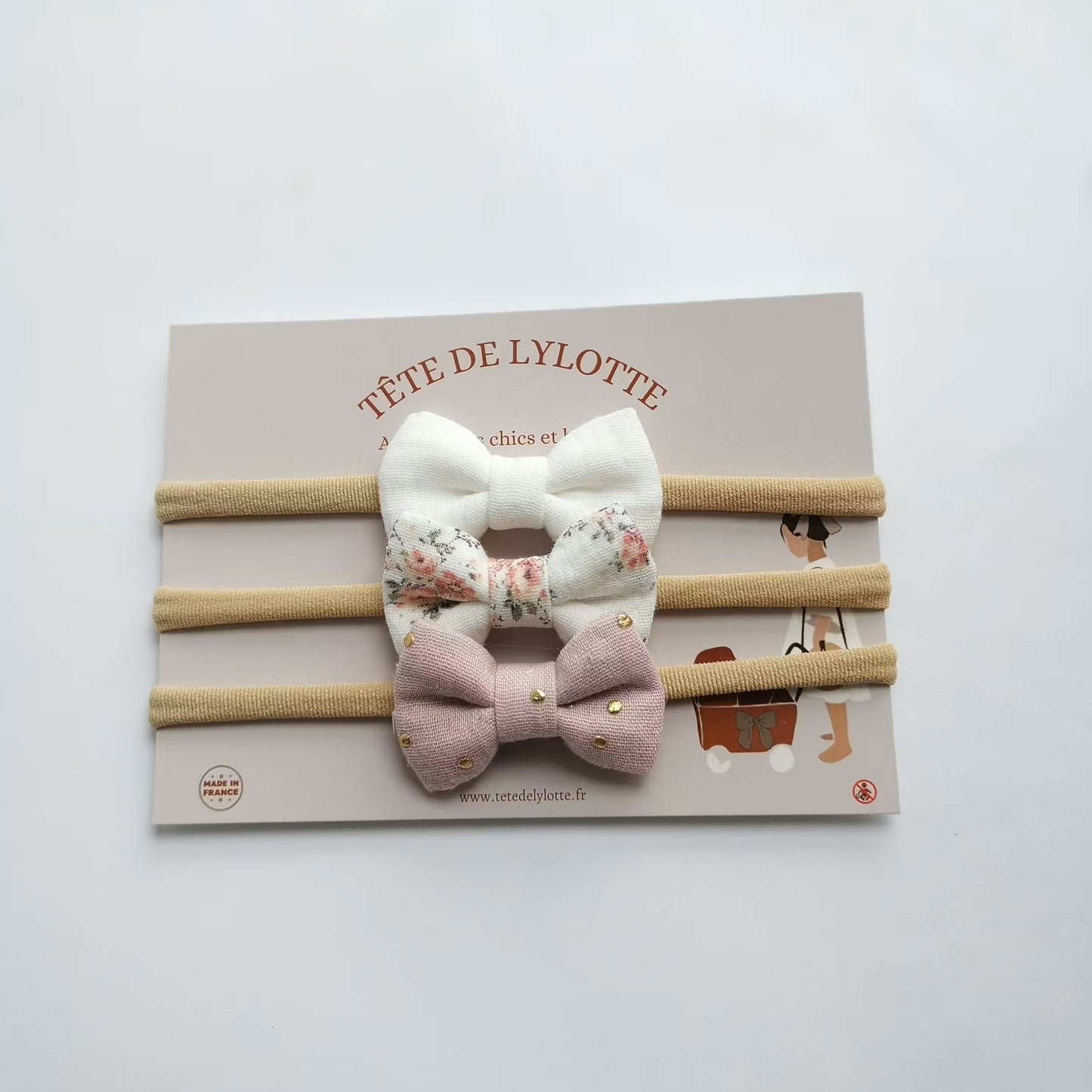 Lot de 3 bandeaux | Les Romantiques