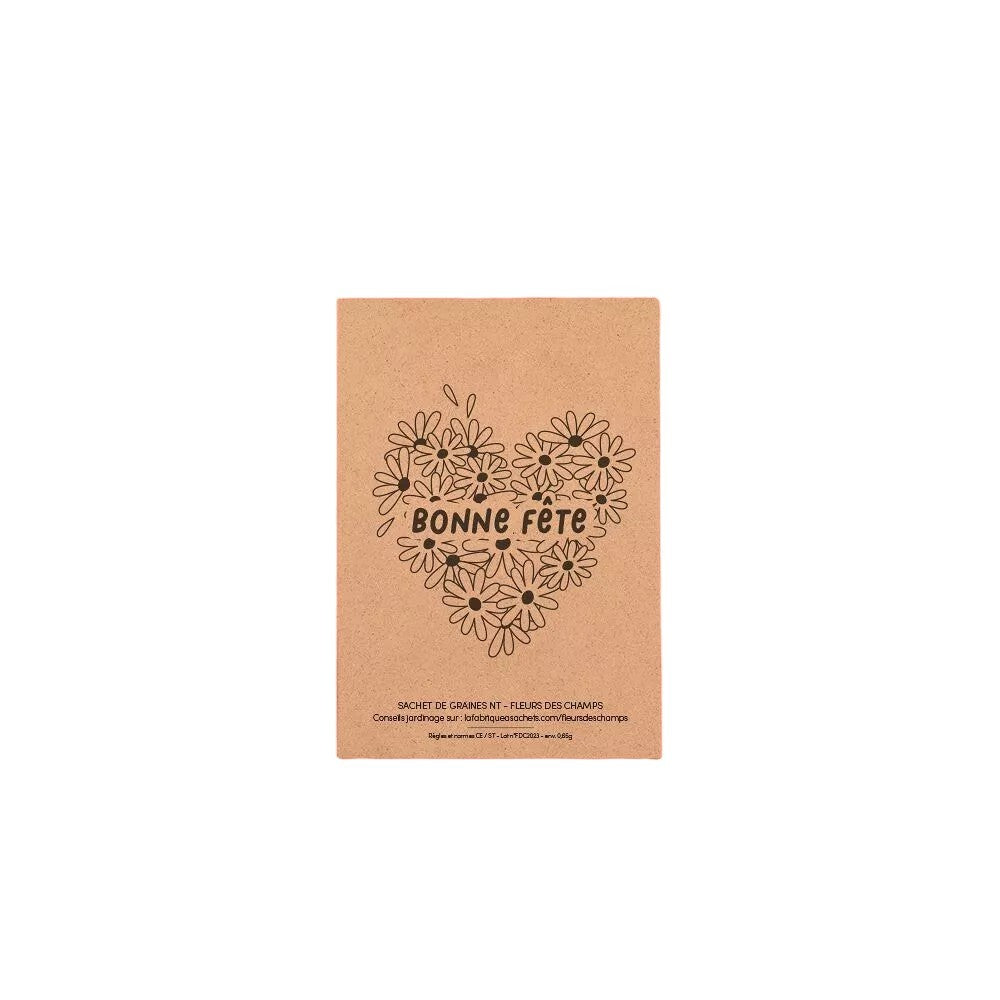 Sachet de graines à offrir | Bonne fête