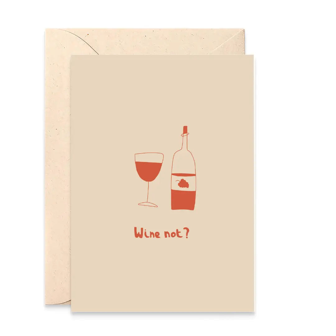Carte postale | Wine not