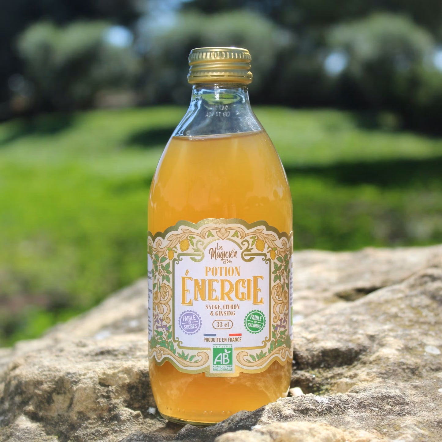 Potion Énergie | Sauge, citron & ginseng