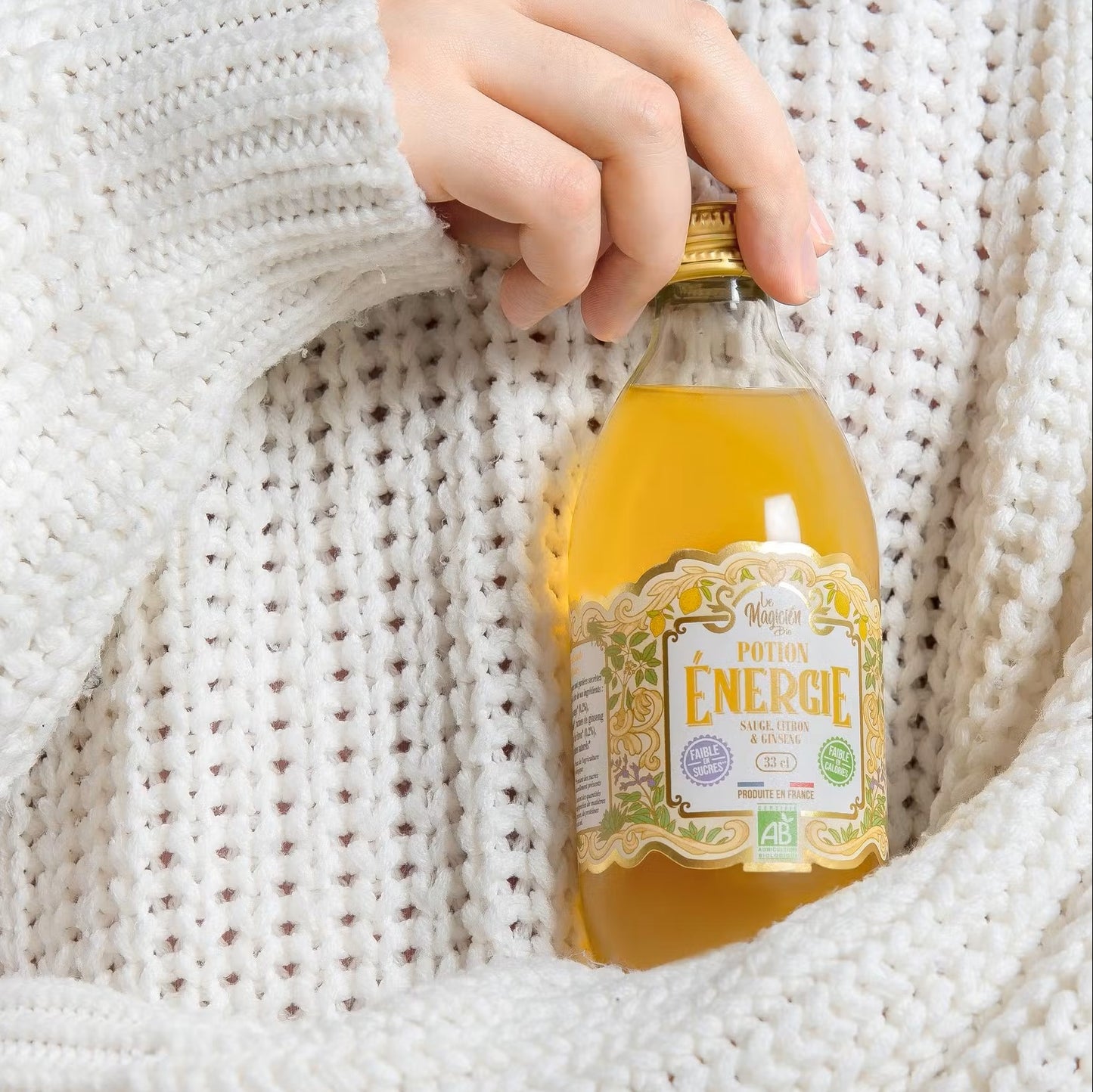 Potion Énergie | Sauge, citron & ginseng