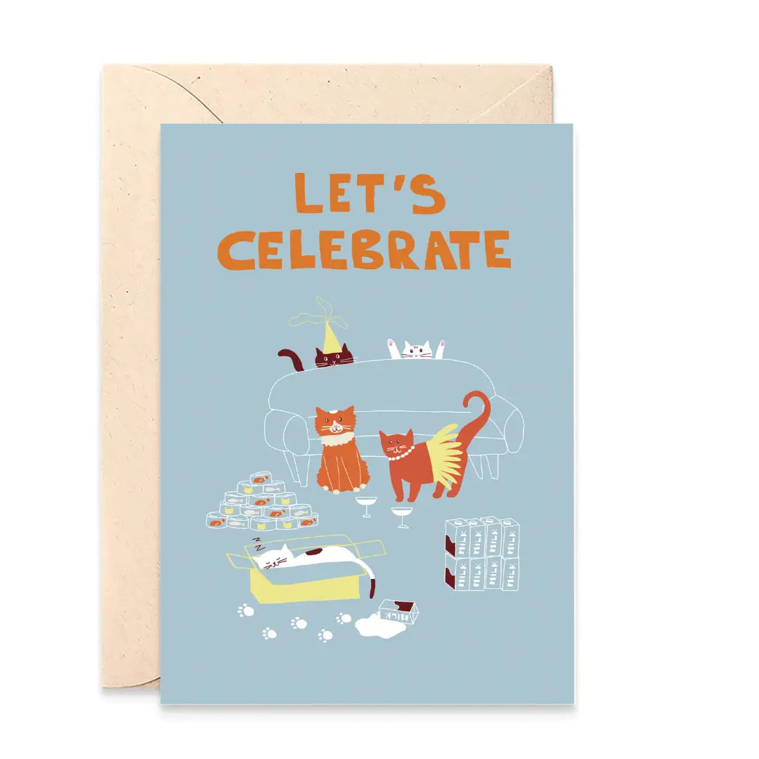 Carte postale | Let's celebrate