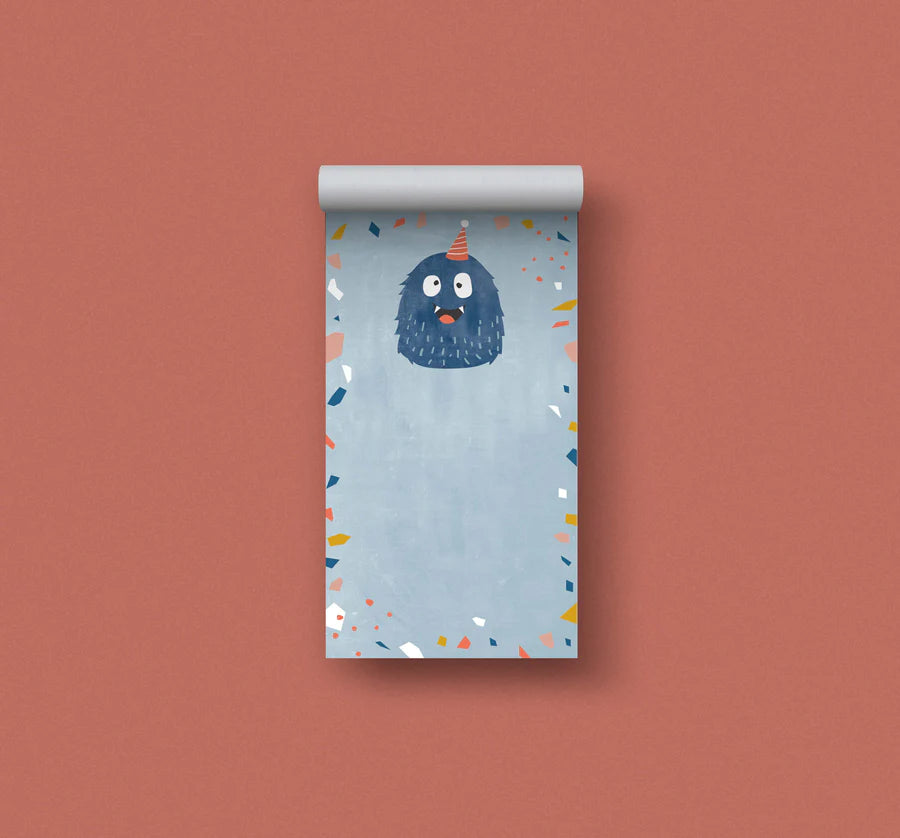 Petit bloc-notes | Monstre bleu
