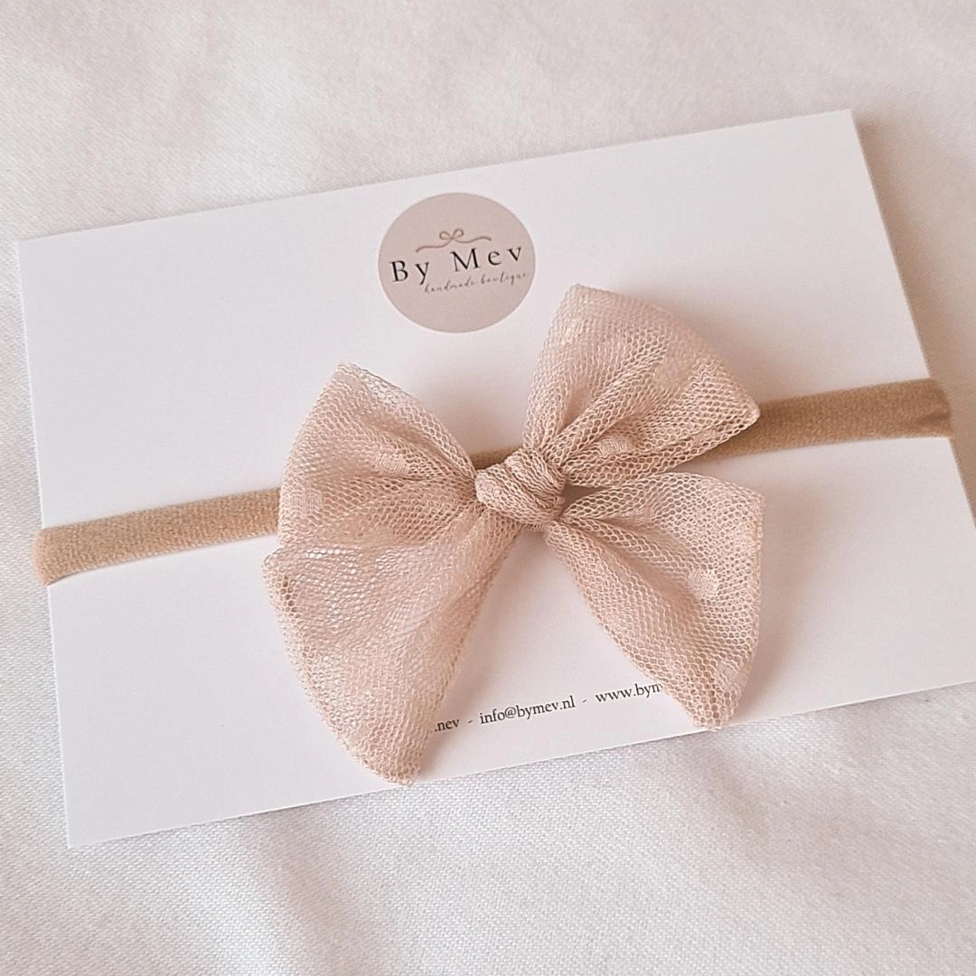Bandeau | Nœud en tulle