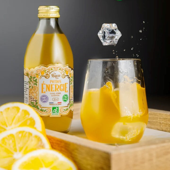 Potion Énergie | Sauge, citron & ginseng