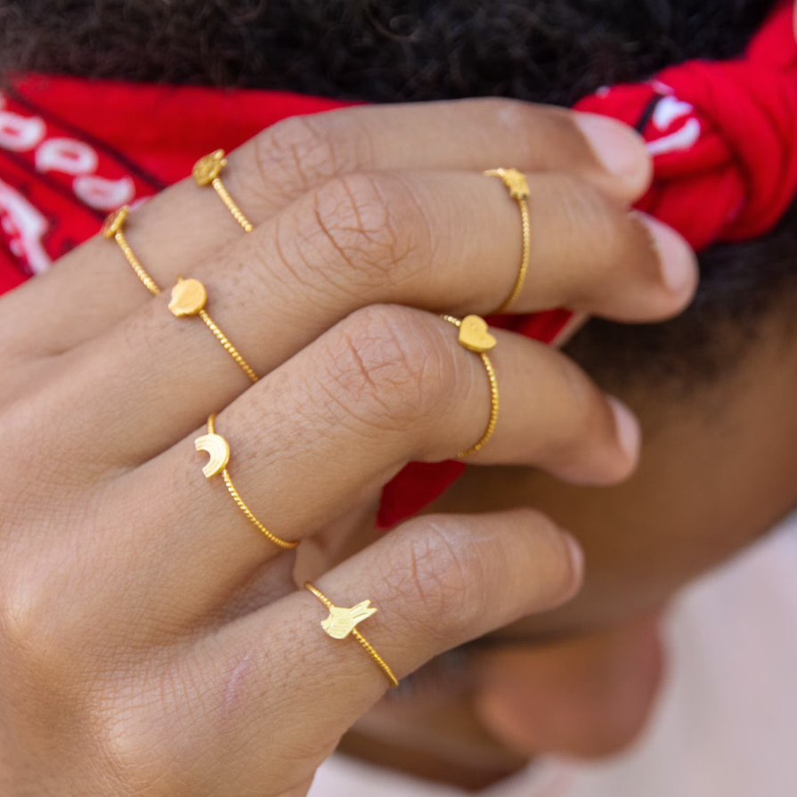 Bague réglable | Lune