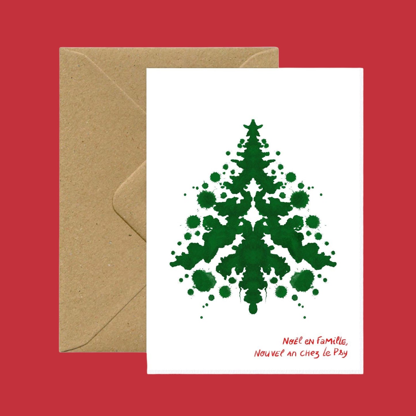 Carte de voeux | Noël en famille