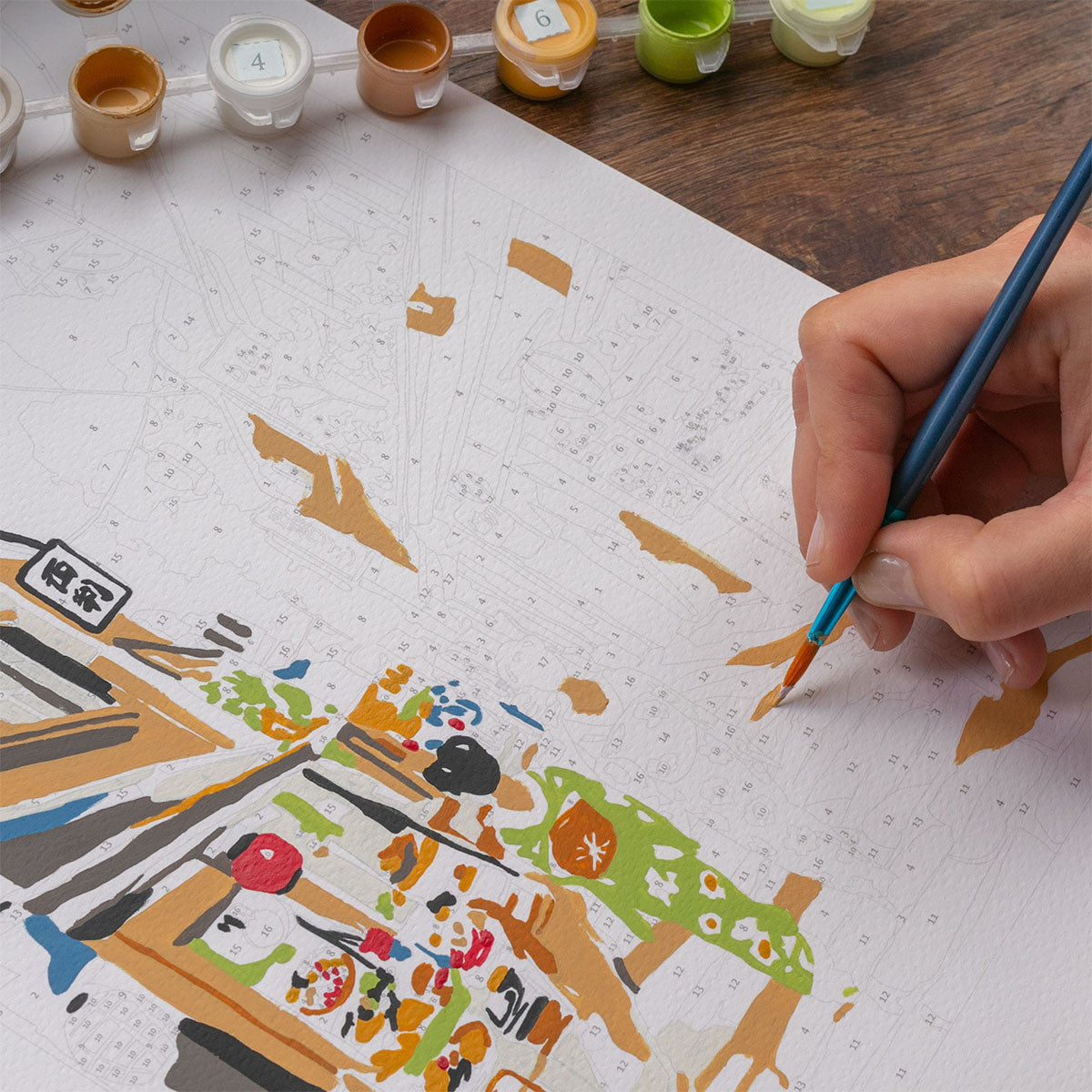 Coffret peinture au numéro | Kyoto