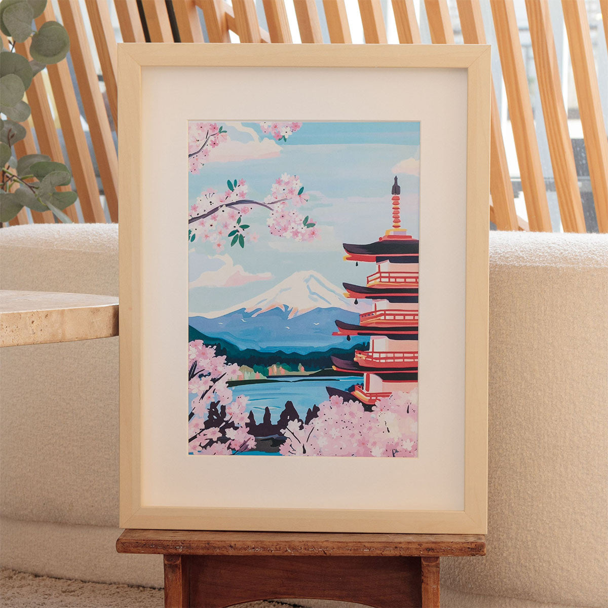 Coffret peinture au numéro | Mont Fuji