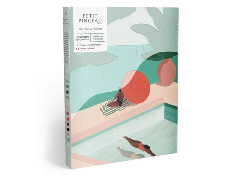 Coffret peinture au numéro | Saint Barthélémy