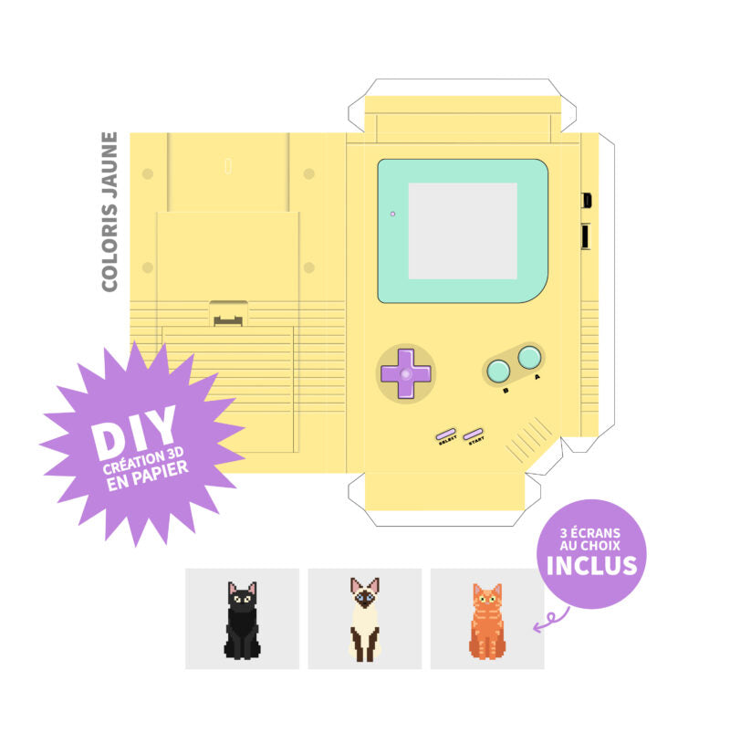 DIY | Gameboy papercraft