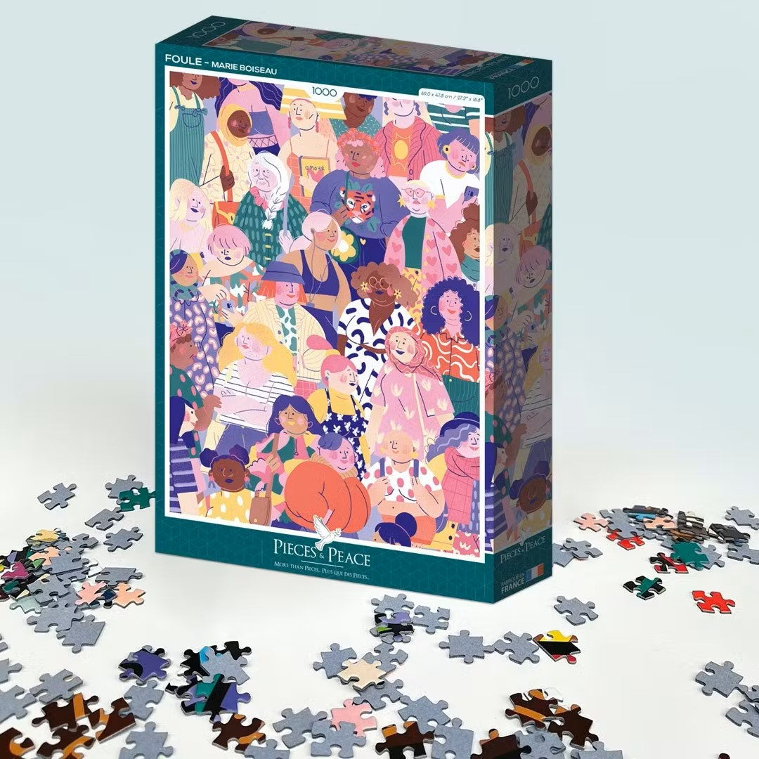 Puzzle 1000 pièces | Foule