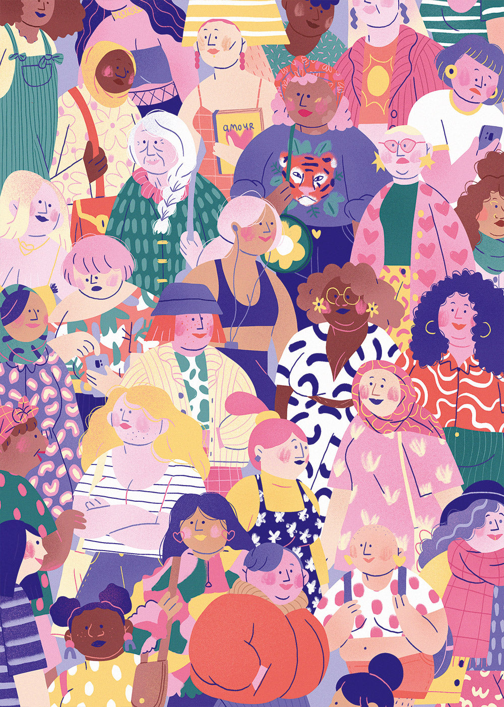 Puzzle 1000 pièces | Foule