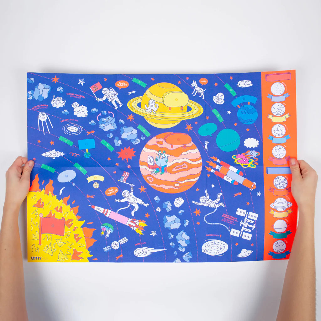 Poster éducatif | Solar system