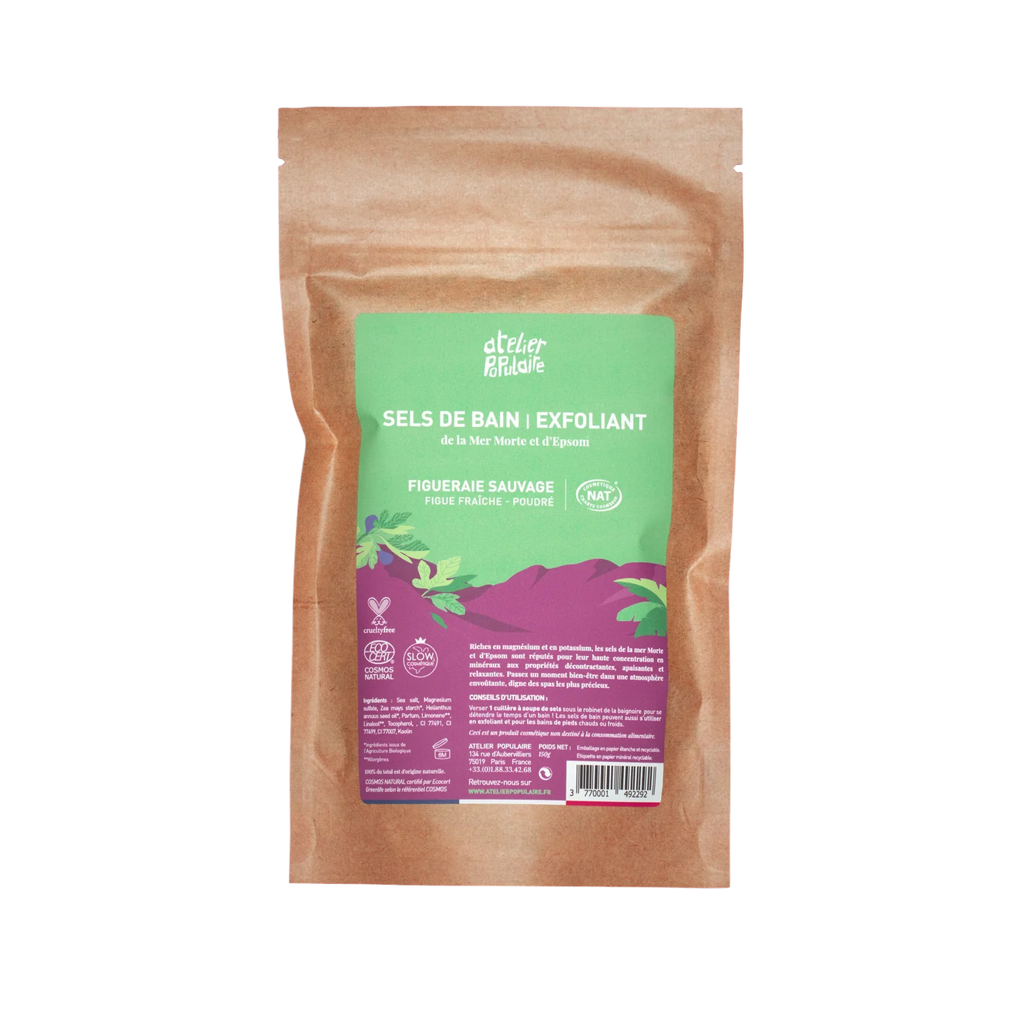 Sels de bain | Exfoliant | Figueraie Sauvage