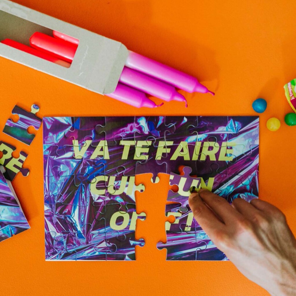 Puzzle annonce | Va te faire cuire un oeuf