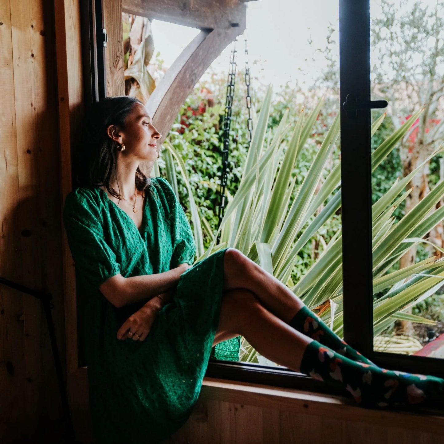 Chaussettes en coton bio | Paulette la Green