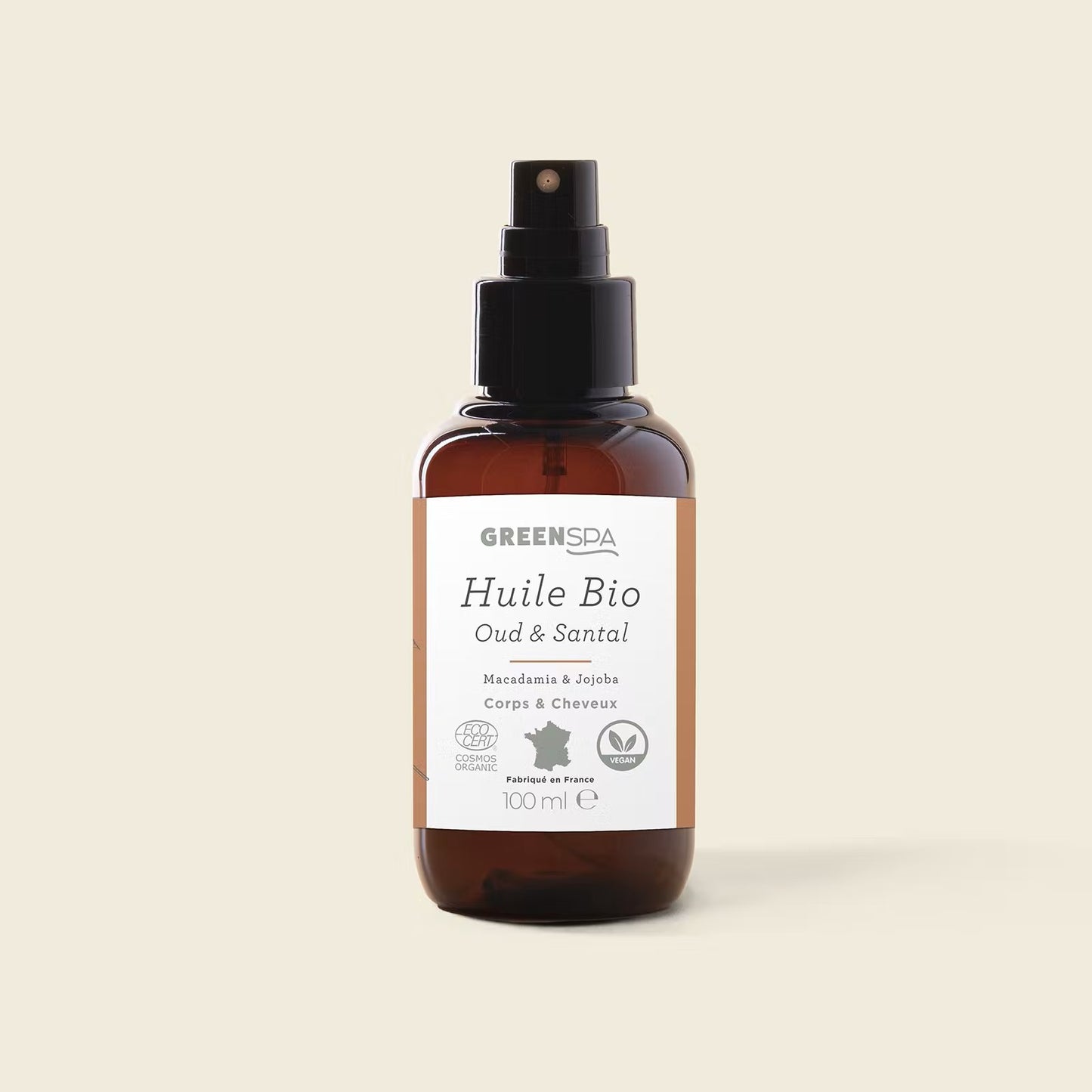Huile bio boisée | Oud & Santal