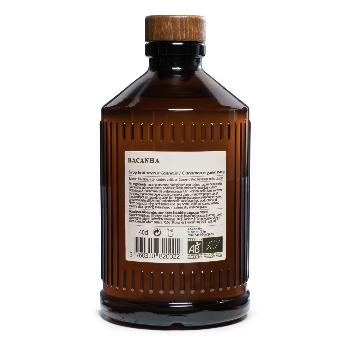 Sirop bio | Cannelle
