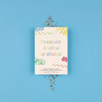 Sachet de graines à offrir | Meilleure nounou