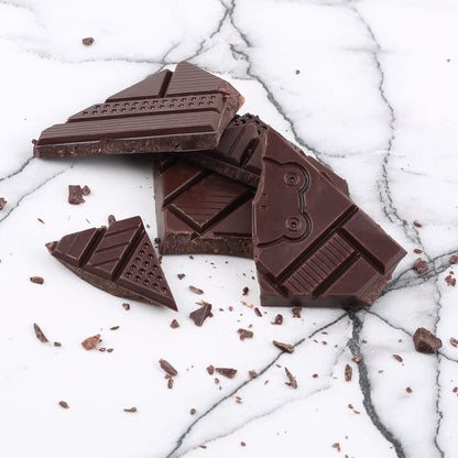 Tablette chocolat bio | Noir & éclats de fèves de cacao