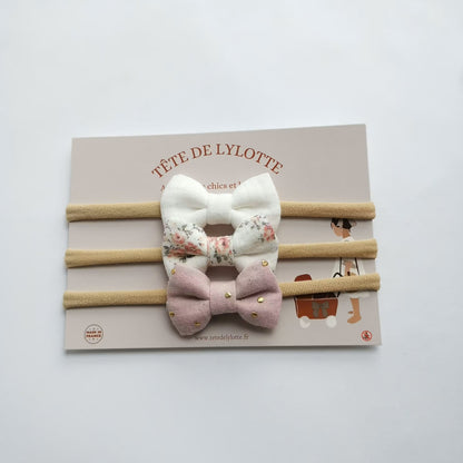 Lot de 3 bandeaux | Les Romantiques