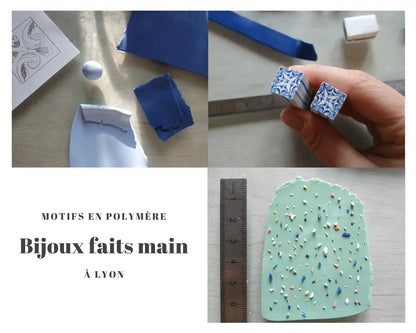 Bracelet jonc | Azulejos terrazzo