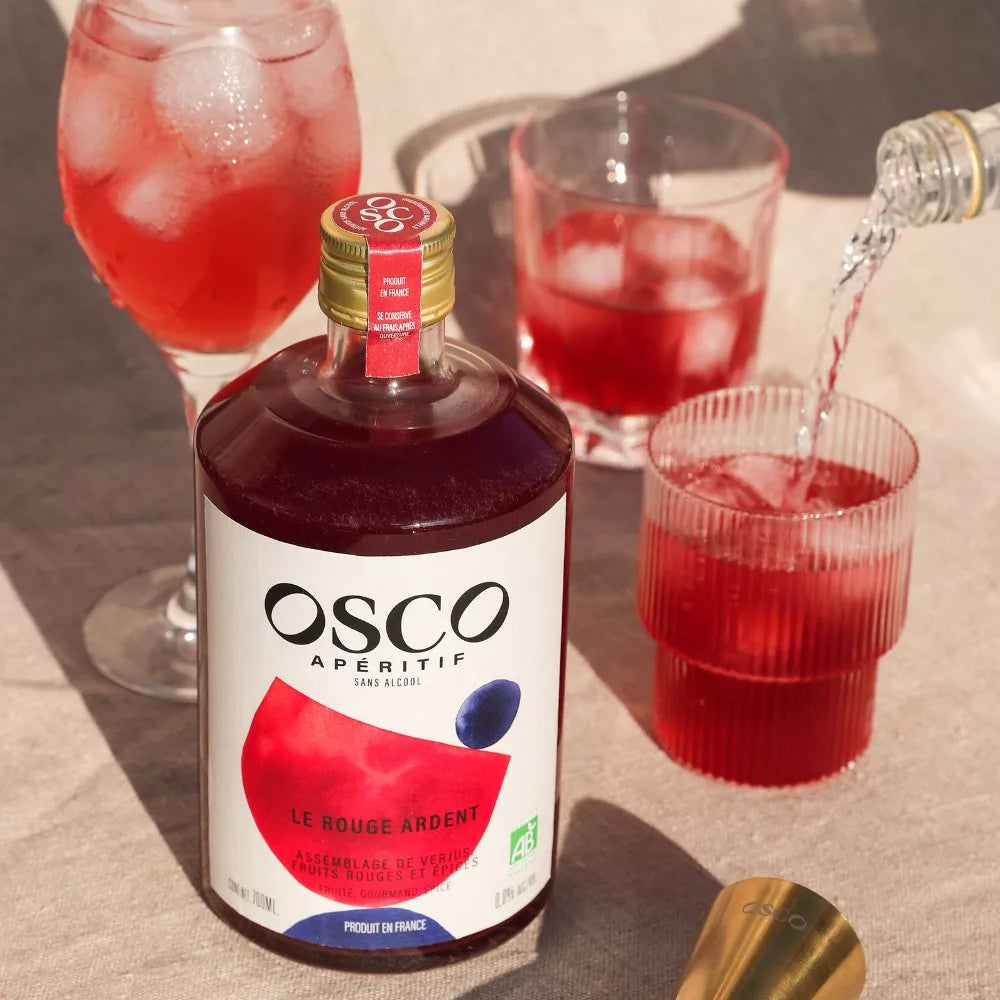 Apéritif sans alcool | OSCO Le Rouge Ardent bio