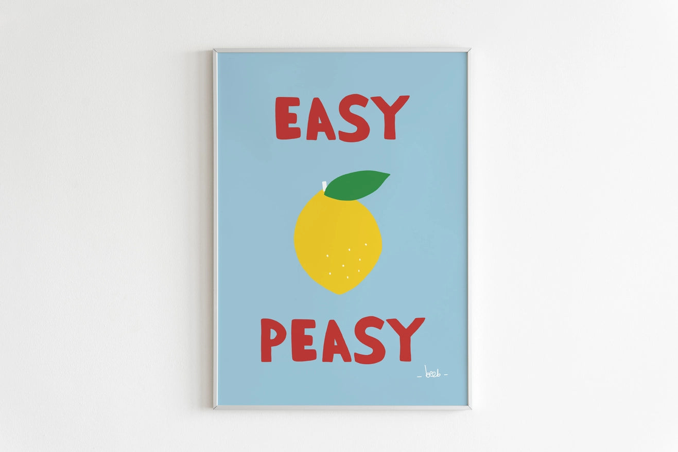 Affiche | Easy Peasy