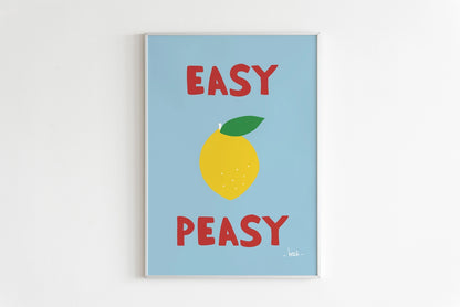 Affiche | Easy Peasy