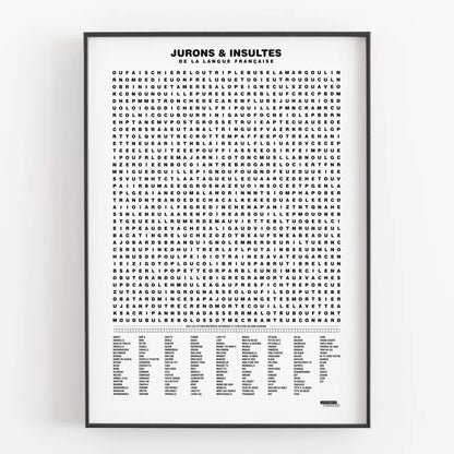 Poster | Compilation of swear words and insults