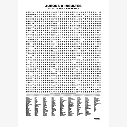 Affiche | Compilation des jurons et insultes