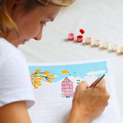 Coffret peinture au numéro | Amsterdam