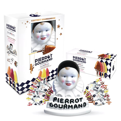 Coffret gourmandise | Buste + étui 40 sucettes