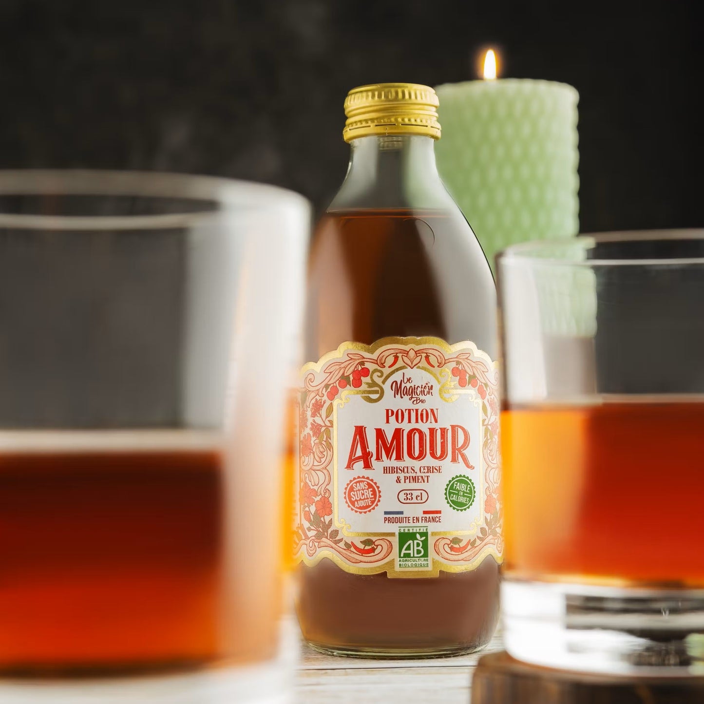 Potion Amour | Hibiscus, cerise & piment