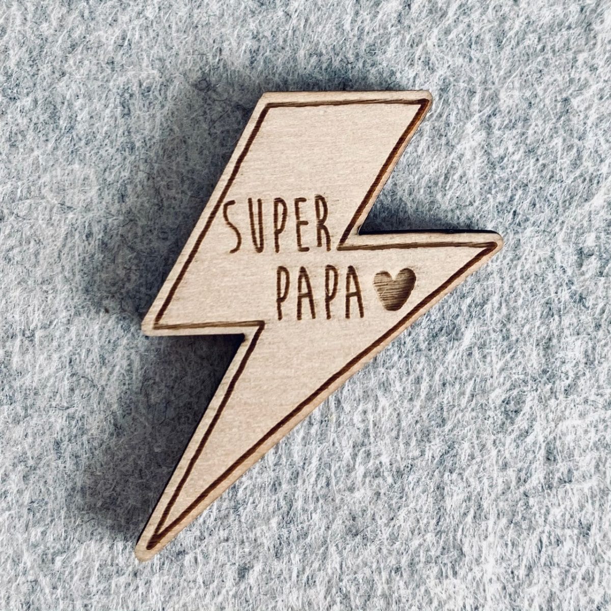 Wooden pins | Super dad