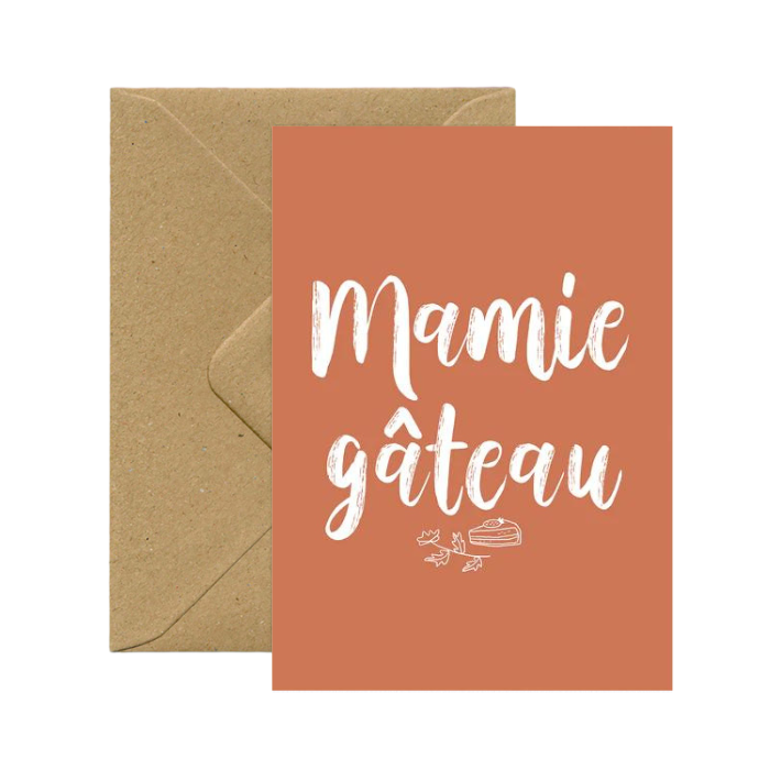 Carte postale | Mamie gâteau