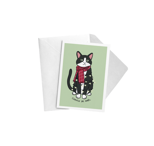 Carte de Noël | Chapin de Noël