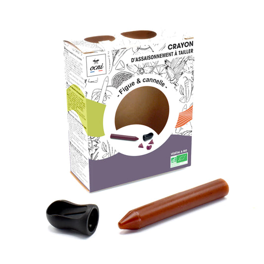 Sharpening Seasoning Pencil | Organic fig &amp; cinnamon