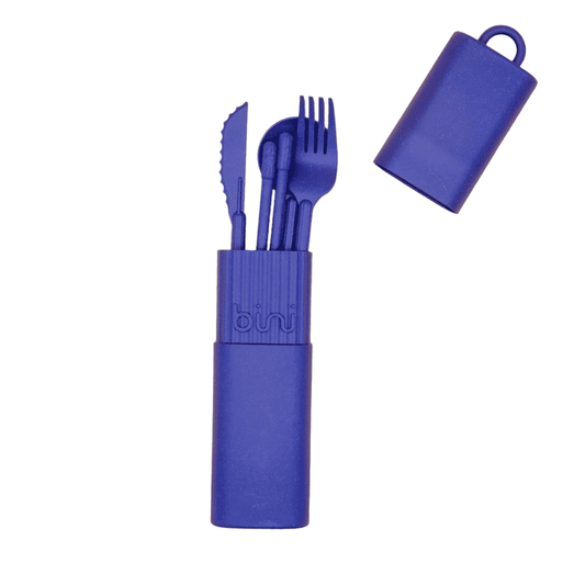 Reusable cutlery kit | Midnight blue