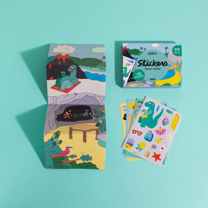 Stickers decor pocket | Dinos