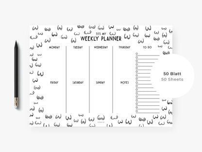 Weekly planner | Tits my