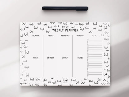 Weekly planner | Tits my