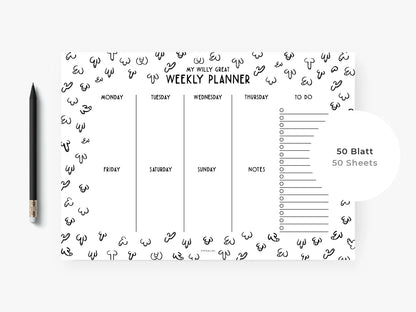 Weekly planner | Willy great