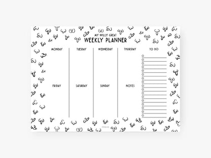Weekly planner | Willy great