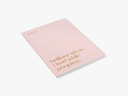 Notebook A5 | Brilliant pooping