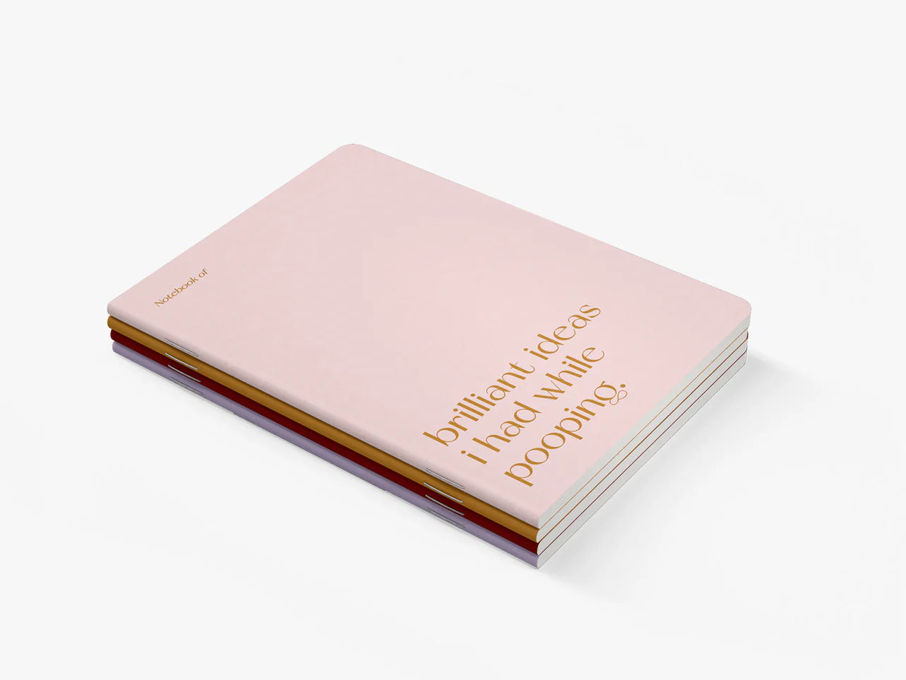 Notebook A5 | Brilliant pooping