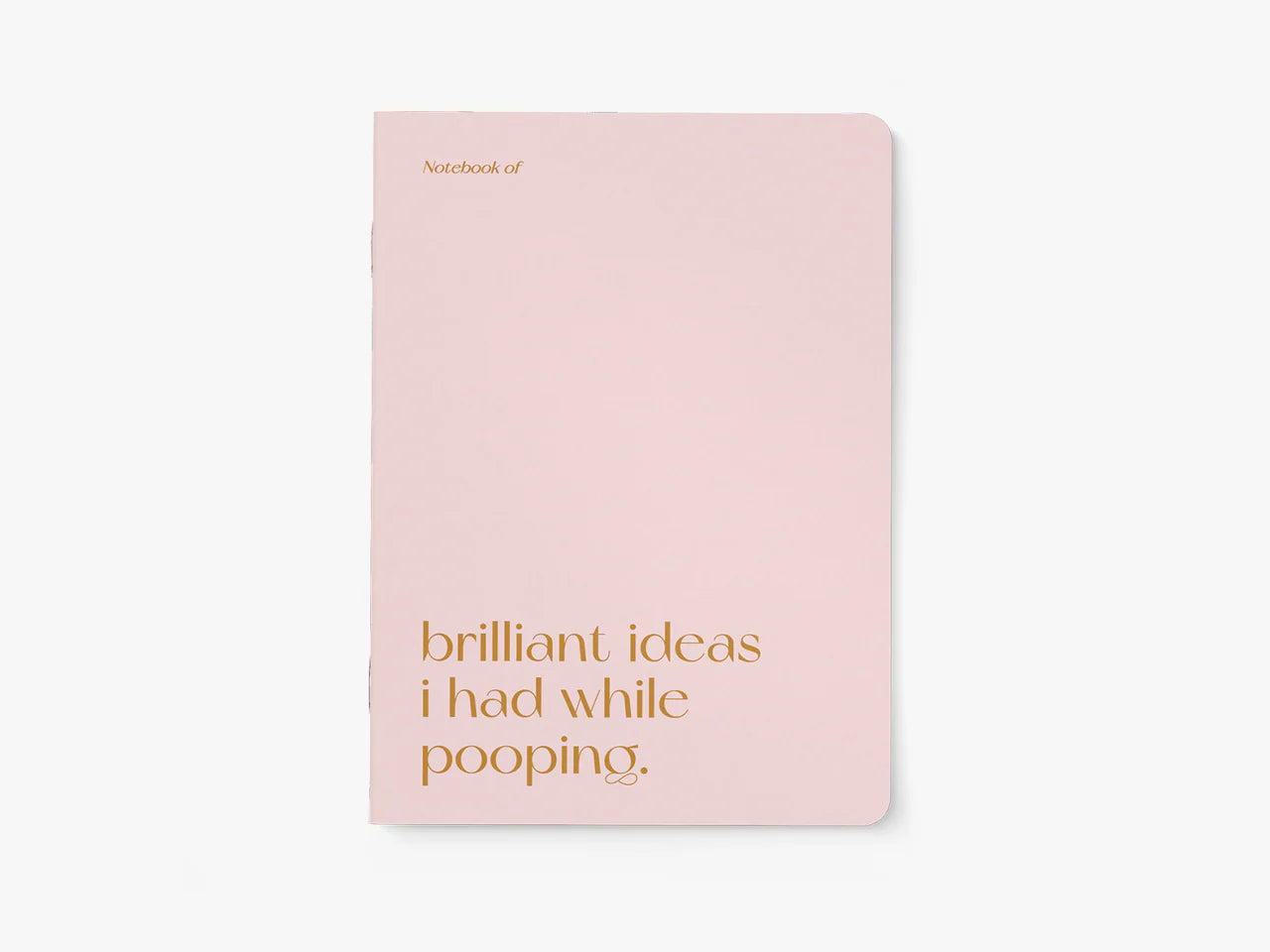 Notebook A5 | Brilliant pooping