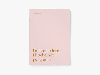 Notebook A5 | Brilliant pooping